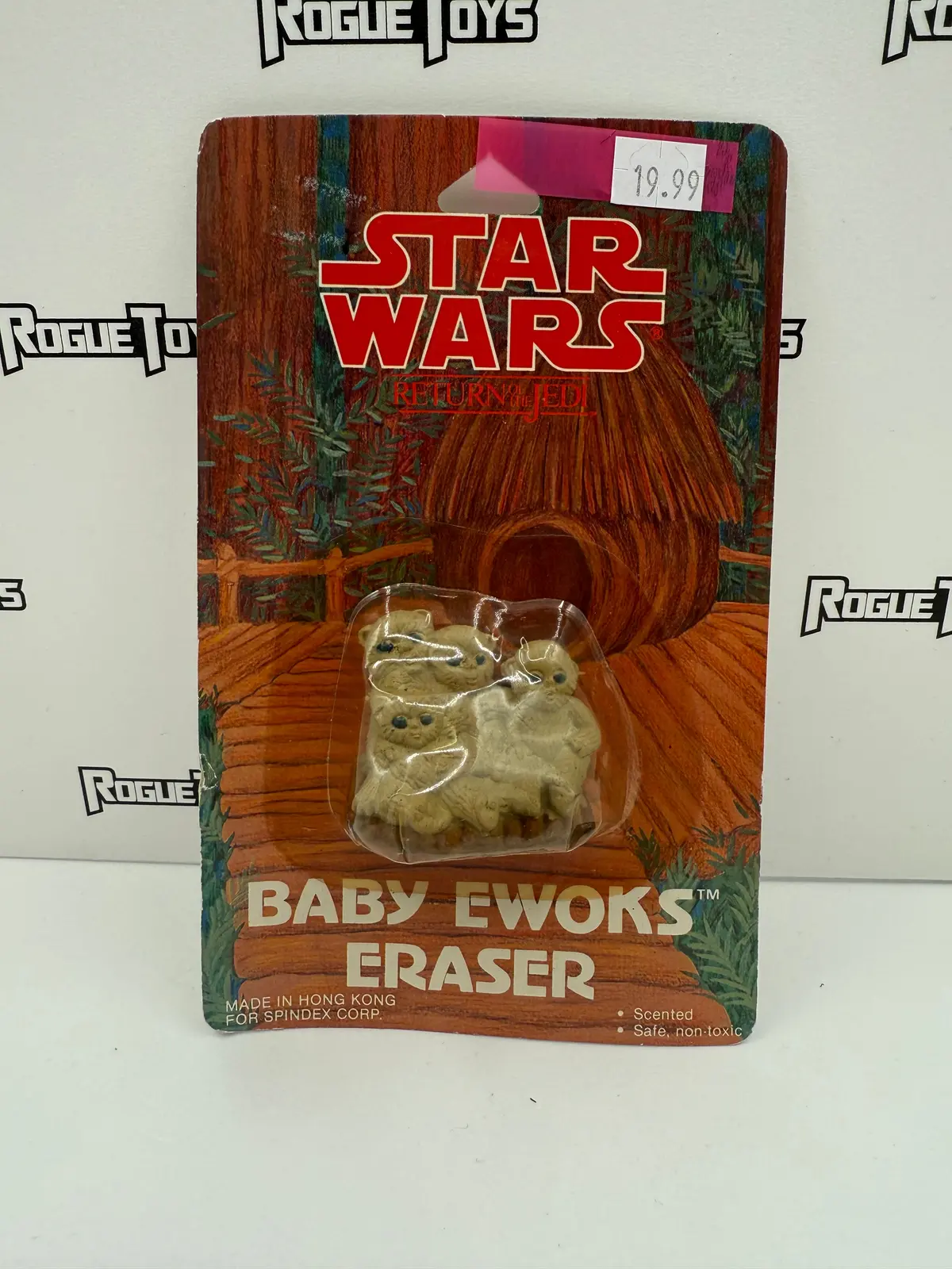 Spindex Star Wars: Return Of The Jedi Baby Ewoks Eraser 1