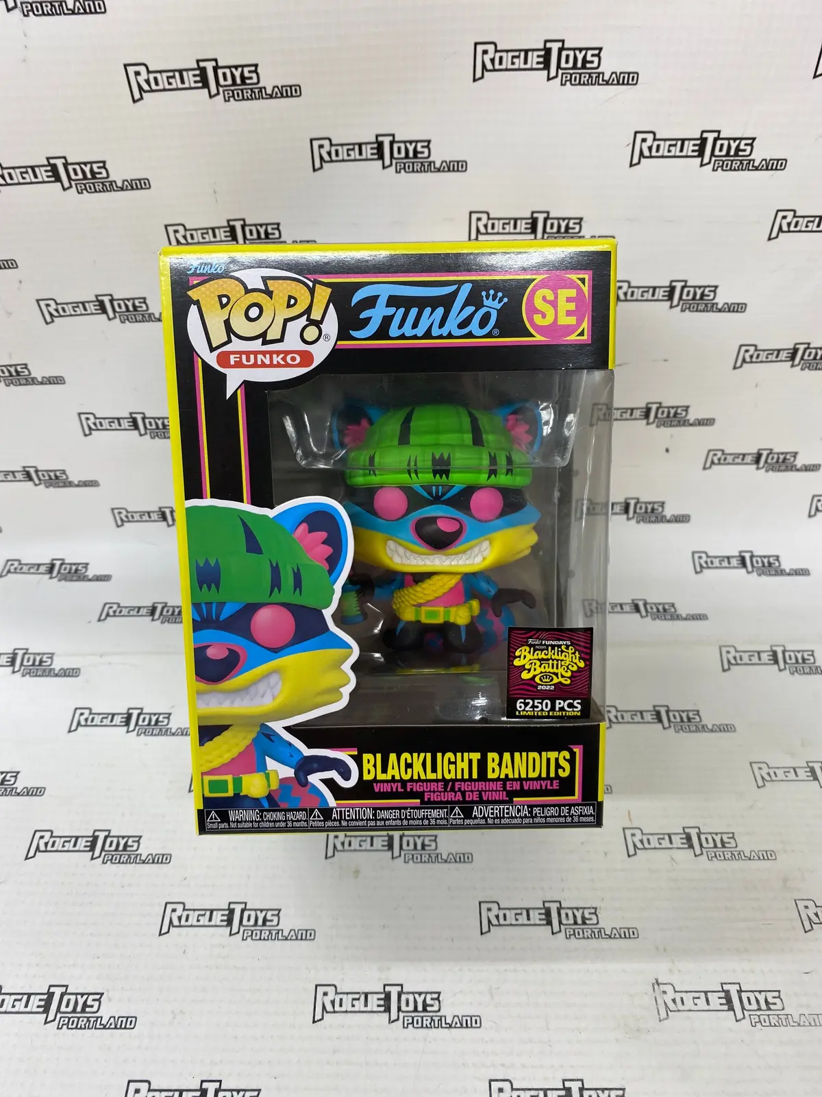 Funko Pop! Funko Blacklight Bandits Se Blacklight Battle Exclusive 1
