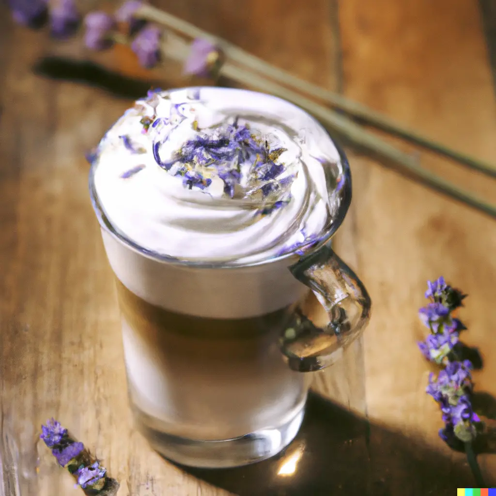 Honey Lavender Latte 1