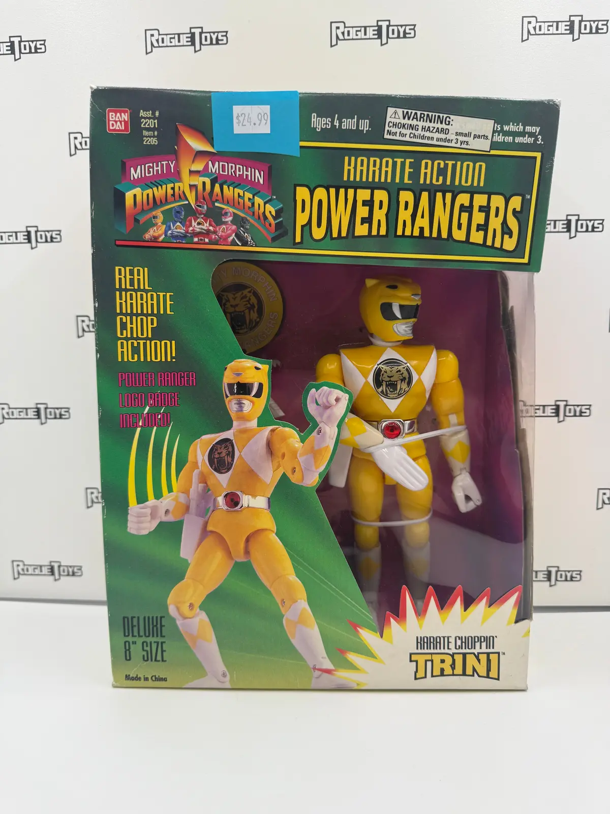 Bandai Mighty Morphin Power Rangers Karate Action Power Rangers Karate Choppin’ Trini 1