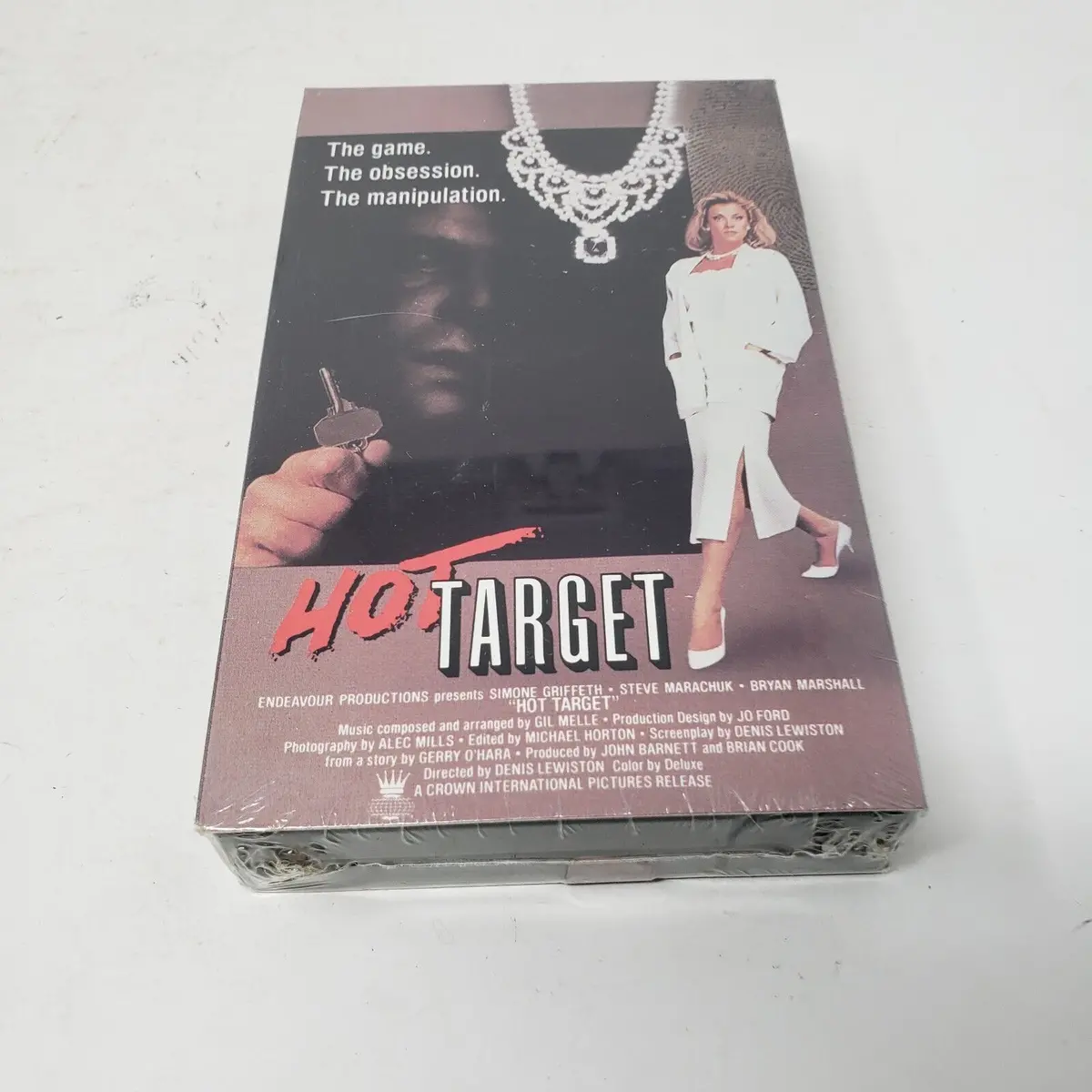 Hot Target Betamax Beta Tape New Factory Sealed Not Vhs Recorded In Canada 1986 1