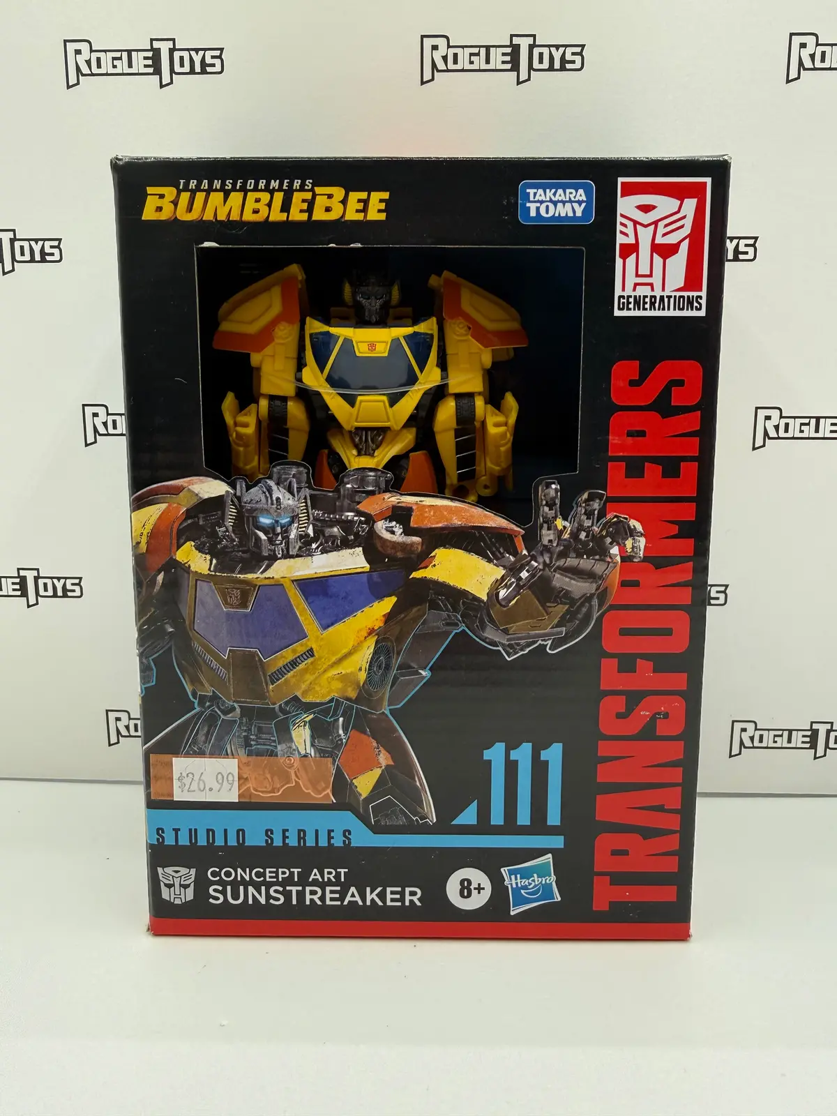 Hasbro Transformers Studio Series Transformers: Bumblebee Deluxe Class Concept Art Sunstreaker 1