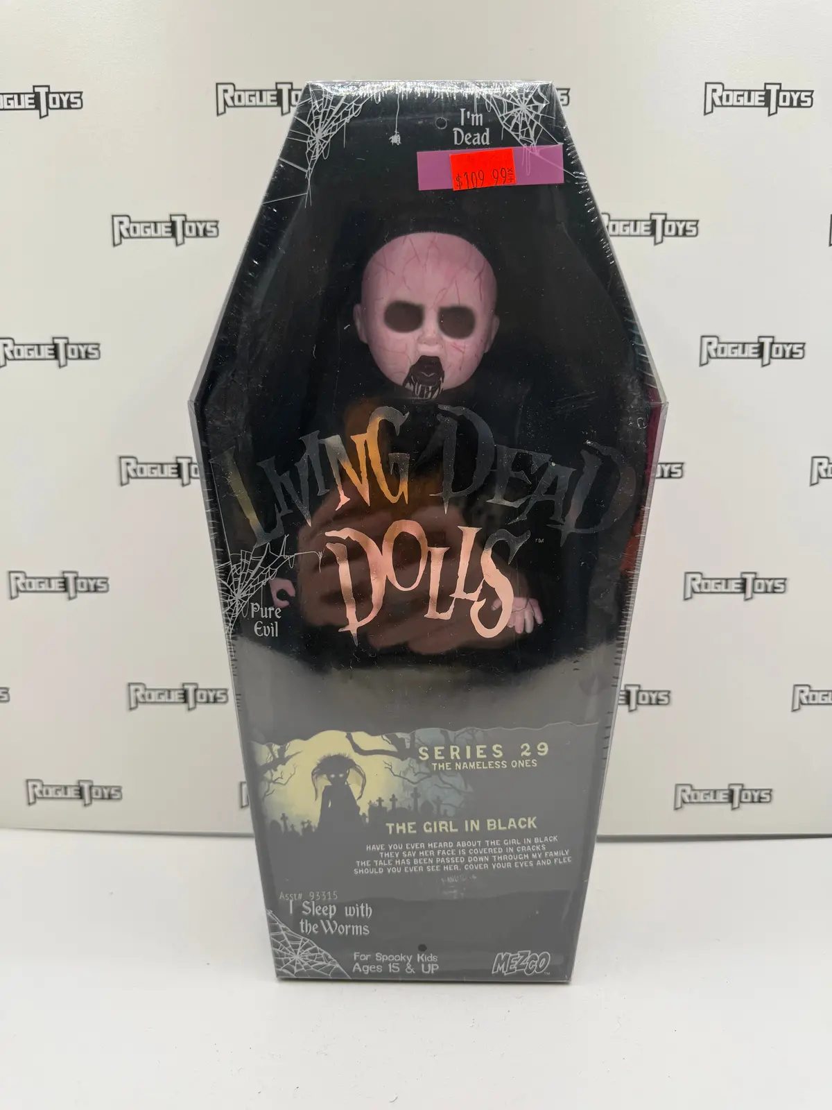 Mezco Living Dead Dolls Series 29 The Nameless Ones The Girl In Black 1