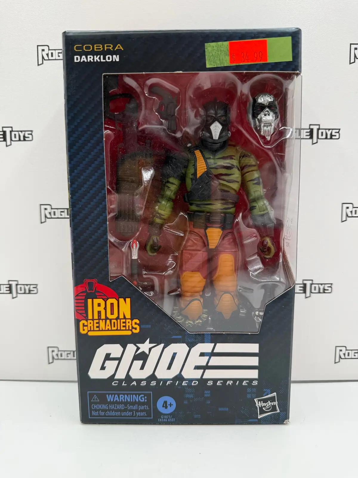 Hasbro G.I. Joe Classified Series Iron Grenadiers Cobra Darklon 1