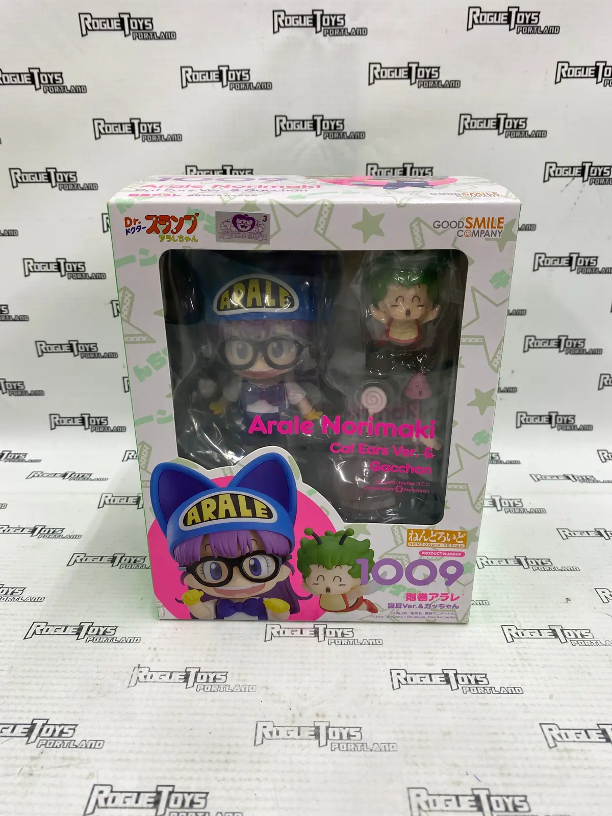 Nendoroid 1009 Dr. Slump Arale Norimaki Cat Ears Ver. & Gacchan 1