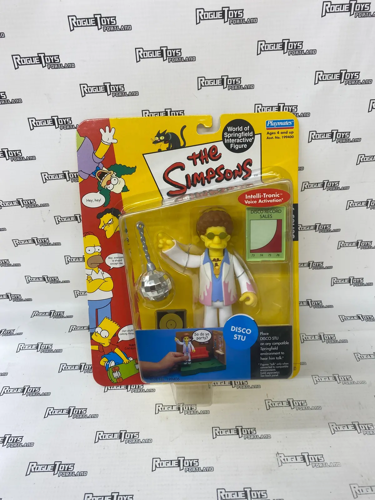 Playmates The Simpsons Series 9 Disco Stu 1