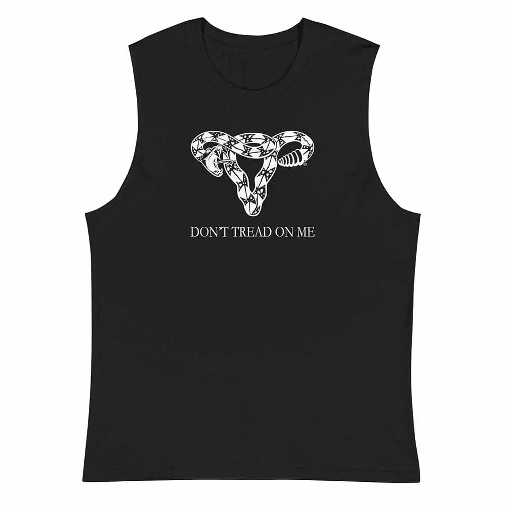 Don't Tread On Me Sleeveless T-Shirt - Ppfa 1
