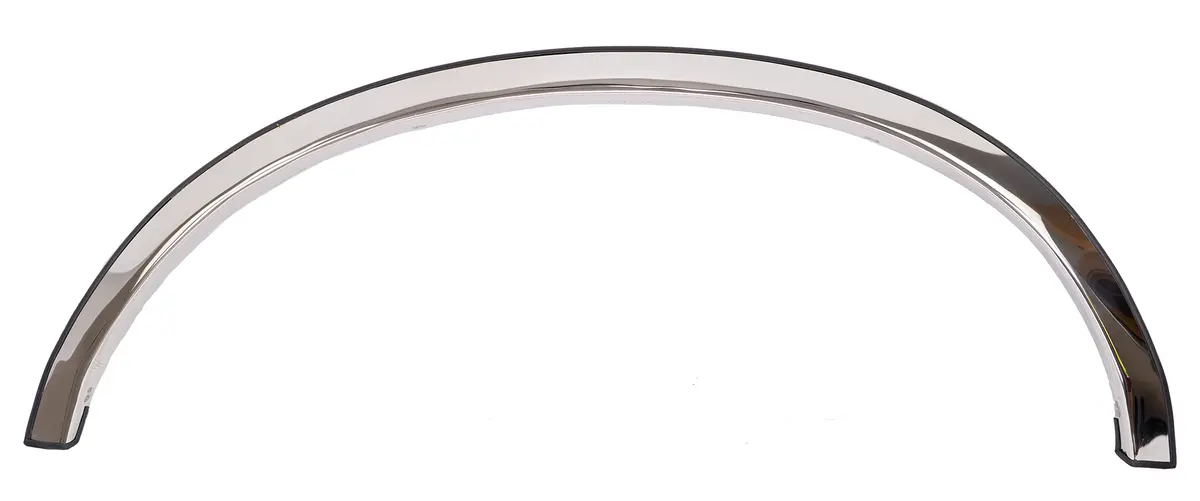 Complete Performance 2" Polished Stainless Steel Fender Trim - 1992-1997 Ford F-Series & Bronco 1