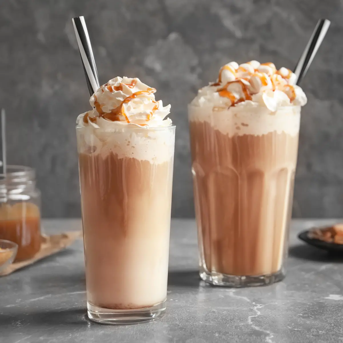 Dulce De Leche Marshmallow Frappe 1