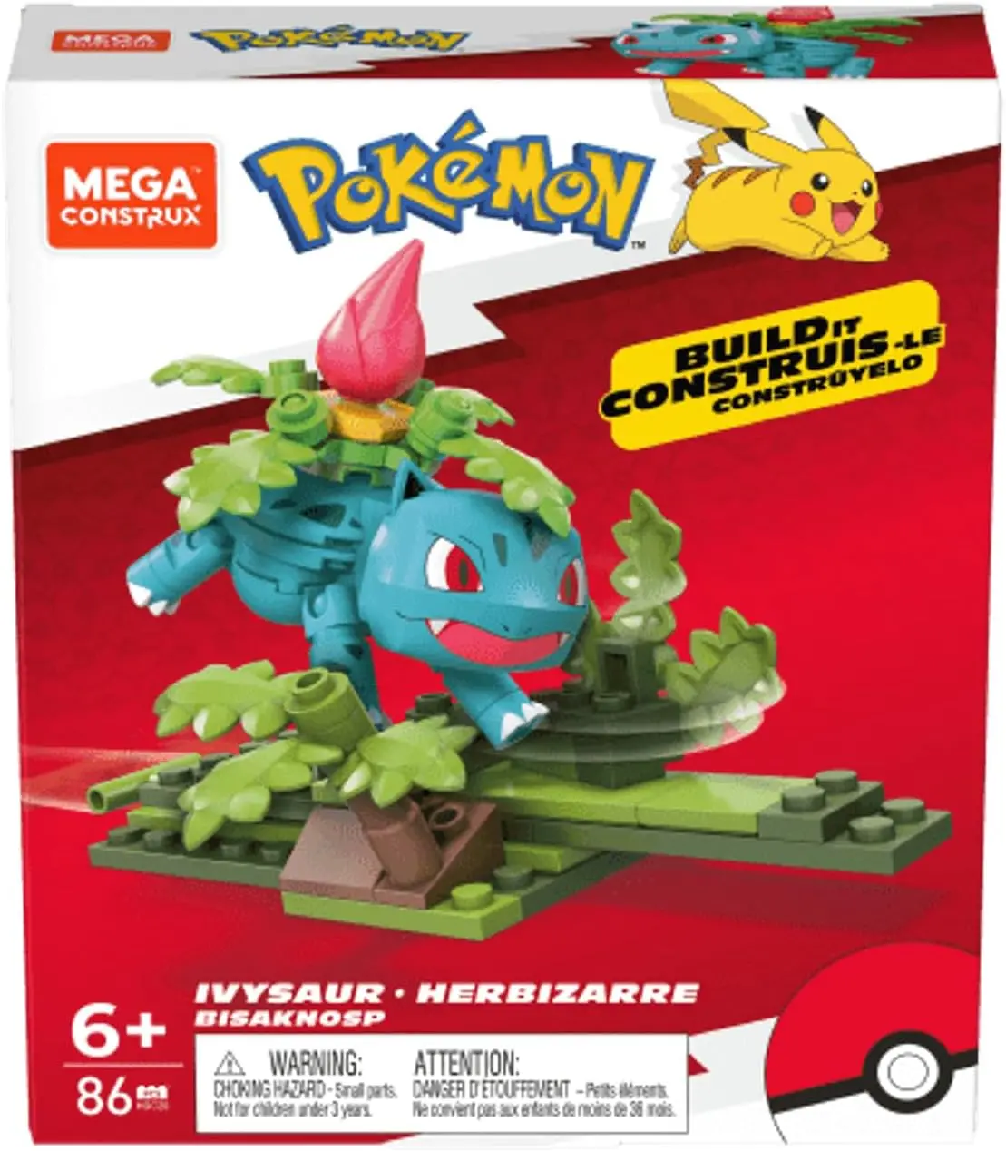 Mega Construx - Pokemon - Ivysaur Building Toy (Dyf13) 1