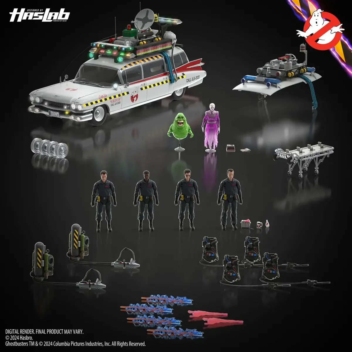 Hasbro - Haslab - Ghostbusters: Plasma Series - Deluxe Ecto-1 Ectomobile (Anniversary Edition) G2876 Low Stock 1