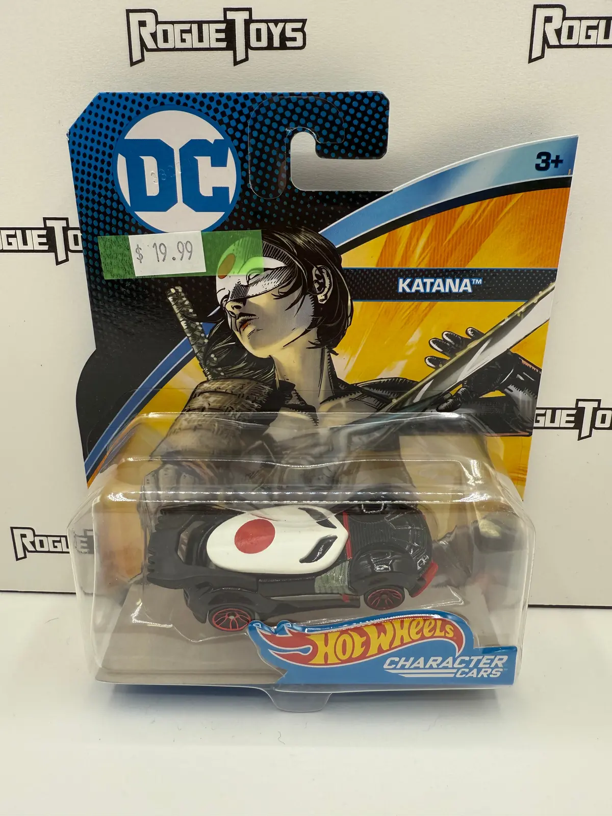Mattel Hot Wheels Character Cars Dc Katana 1