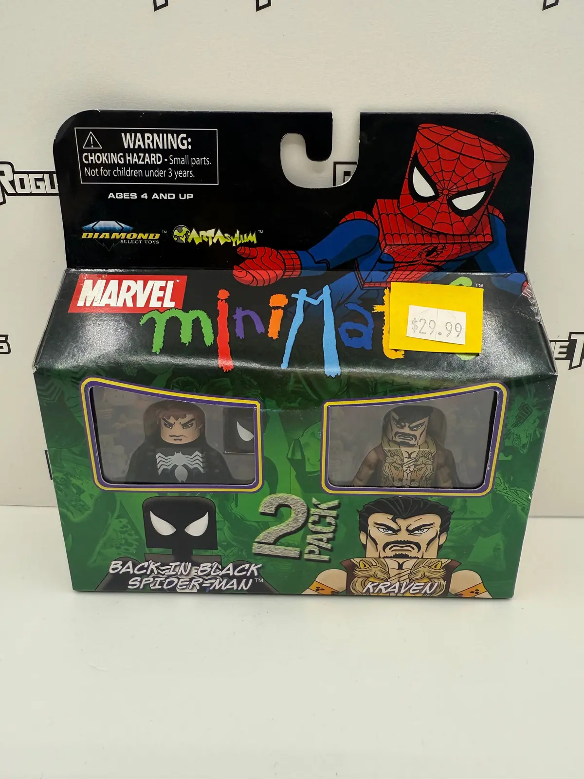 Diamond Select Toys Marvel Minimates 2-Pack Back In Black Spider-Man & Kraven 1