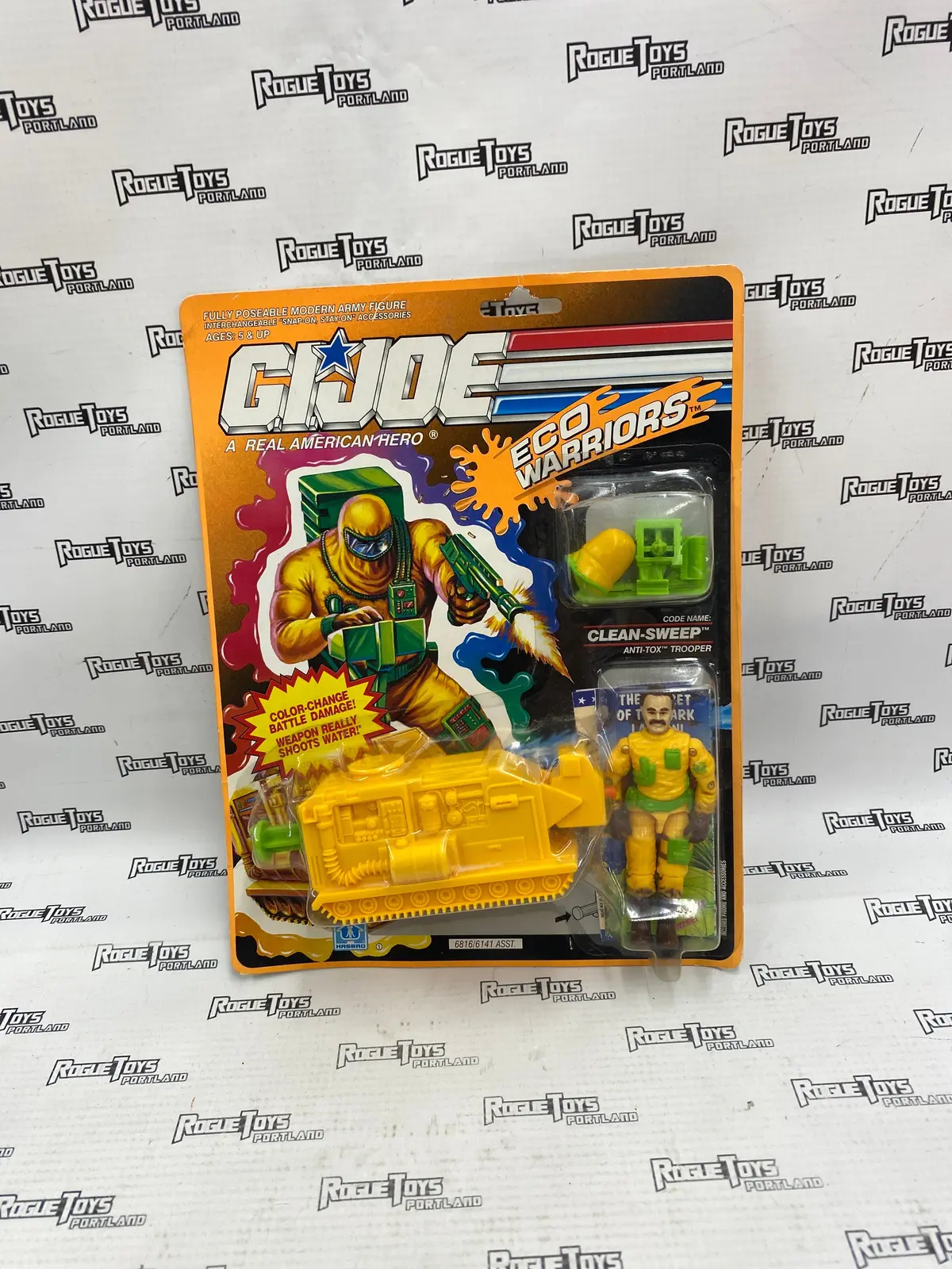 Vintage Gi Joe Eco-Warriors Clean-Sweep 1