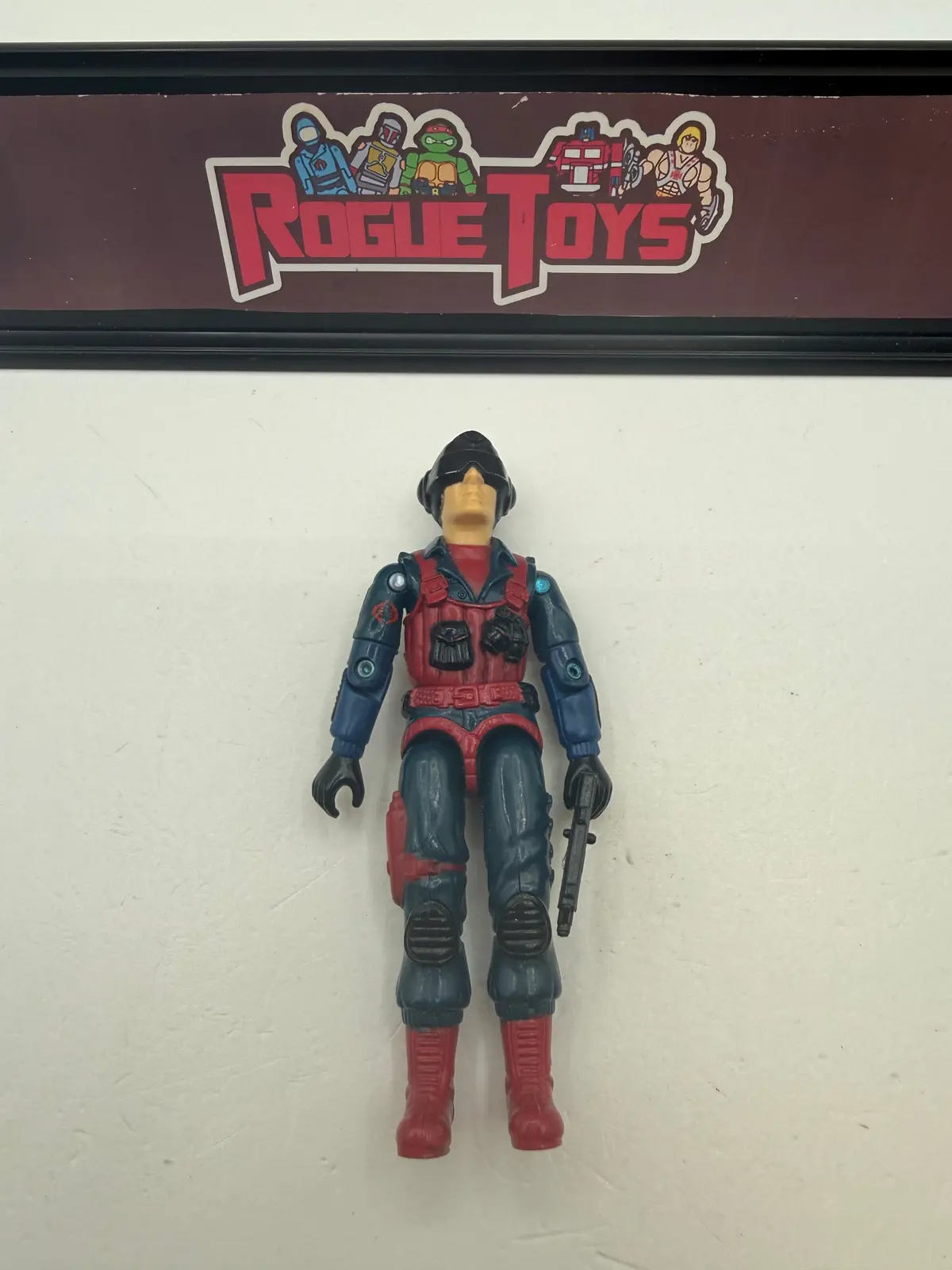 Hasbro G.I. Joe Cobra Anti-Armor Specialist Scrap Iron W/ Gun 1