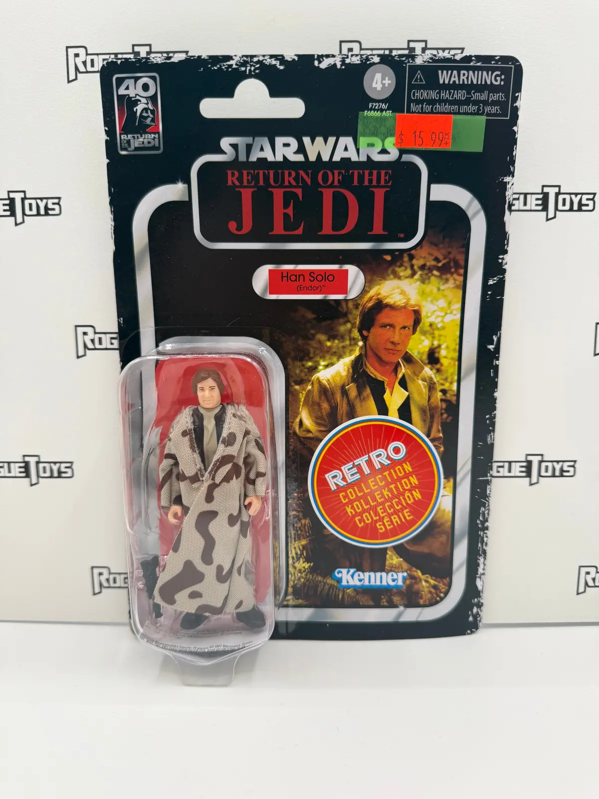 Kenner Star Wars: Return Of The Jedi 40Th Anniversary Retro Collection Han Solo (Endor) 1