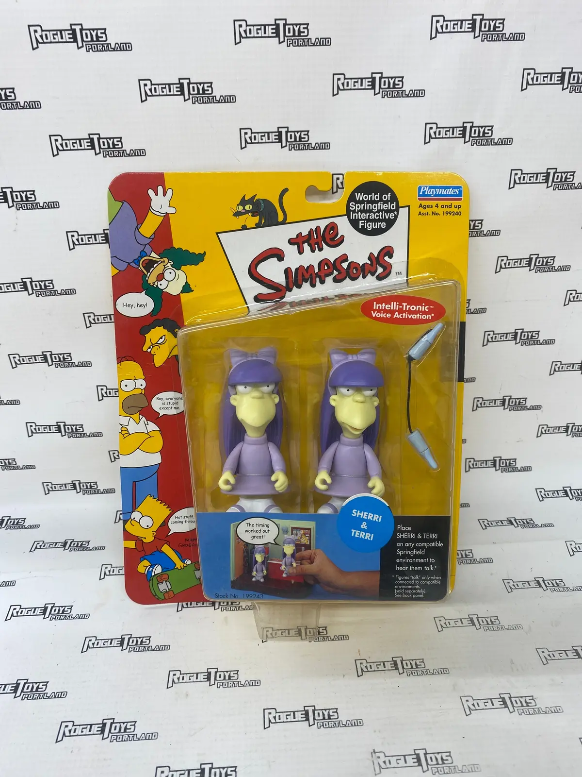 Playmates The Simpsons Series 8 Sherri & Terri 1