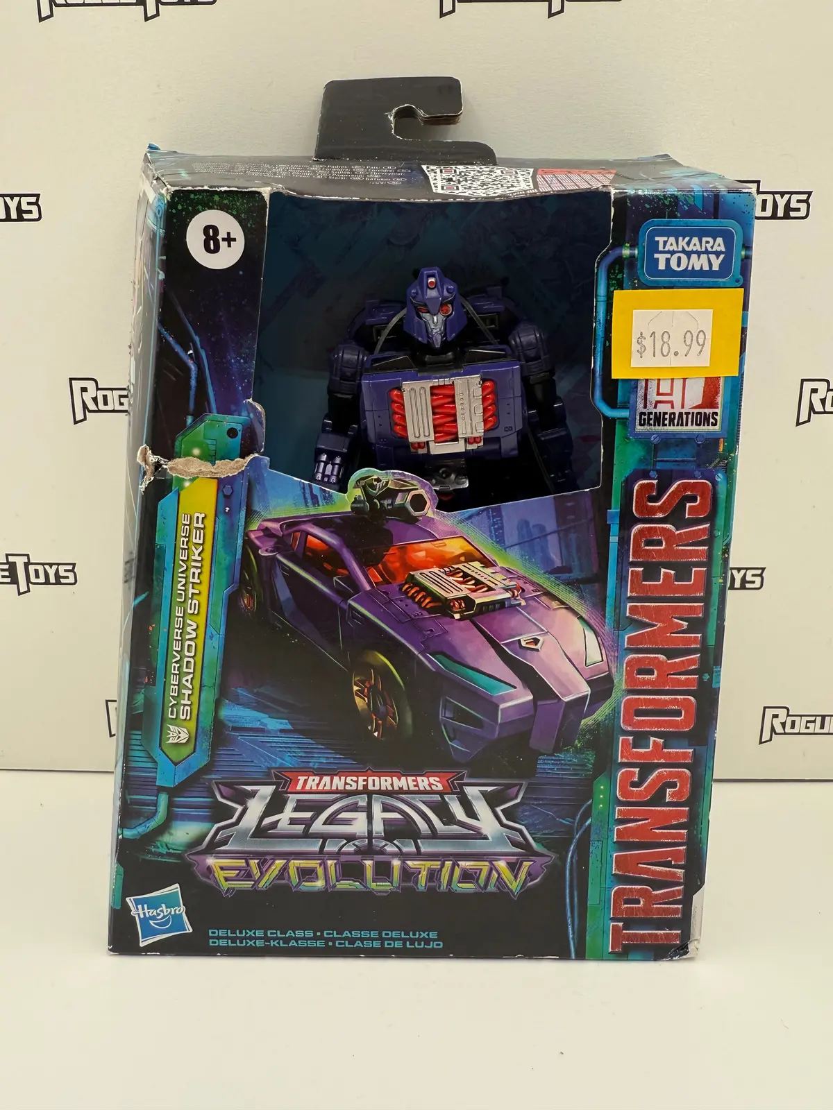 Hasbro Transformers Legacy Evolution Deluxe Class Cyberverse Universe Shadow Striker 1