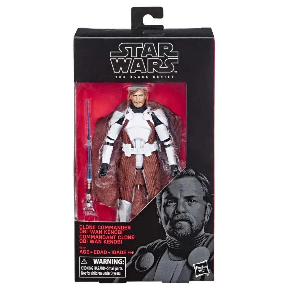 Star Wars: The Black Series - The Clone Wars - Obi-Wan Kenobi Exclusive Action Figure (E5157) Low Stock 1