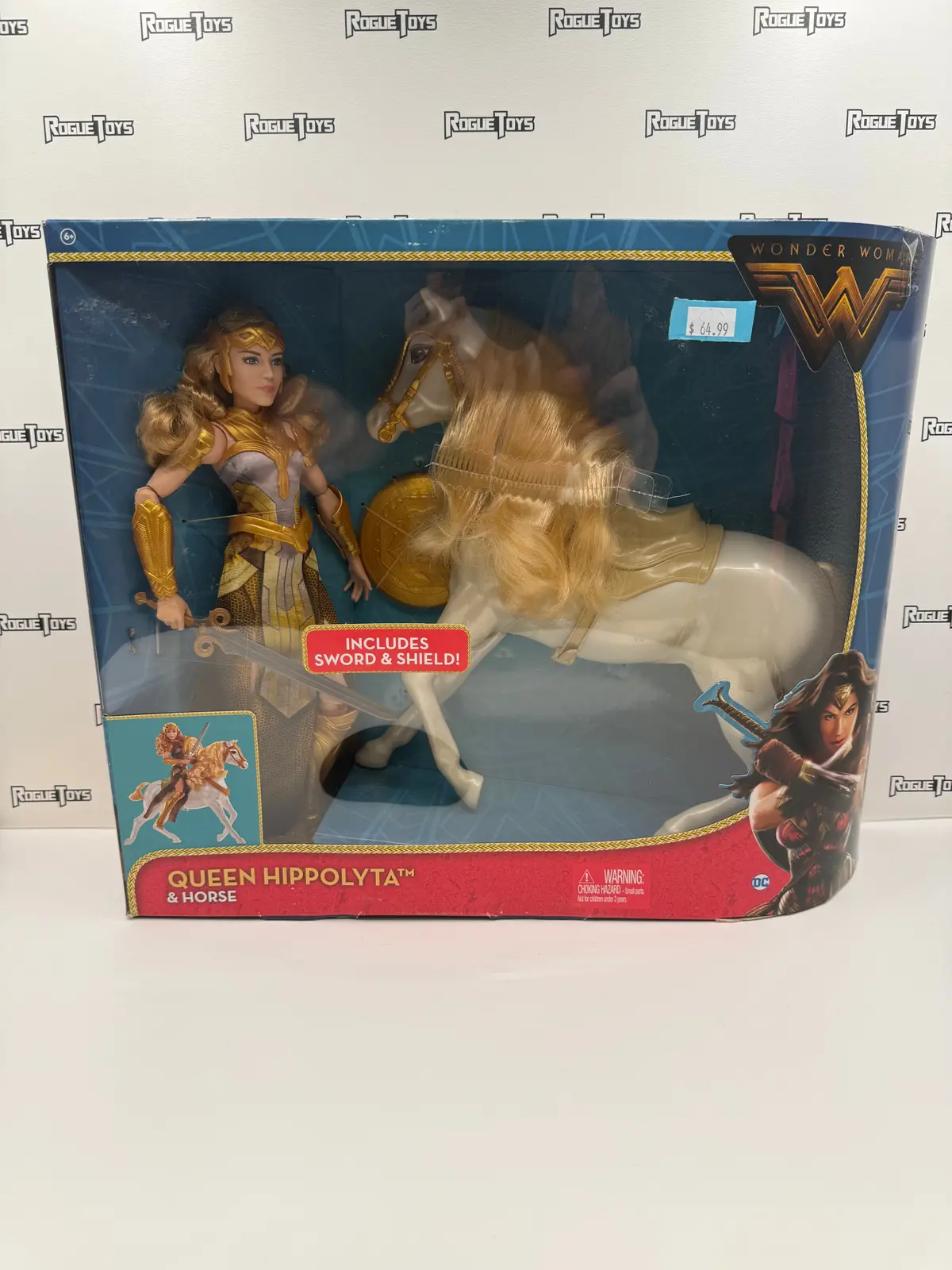Mattel Dc Wonder Woman Queen Hippolyta & Horse 1