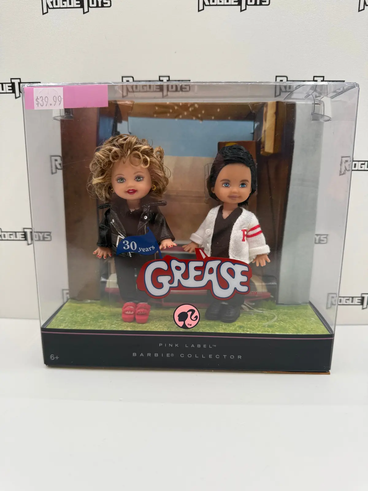 Mattel Barbie Collector Pink Label Grease 30Th Anniversary Kelly Doll & Tommy Doll Giftset 1