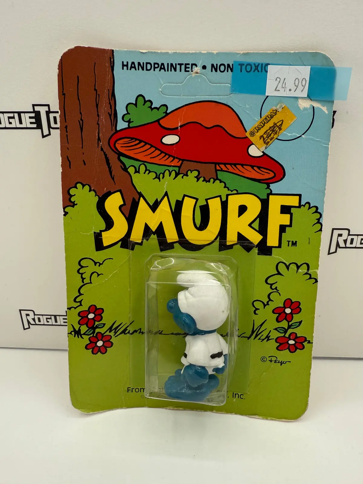 Schleich Smurf Hand-Painted Judo Style Smurf 1
