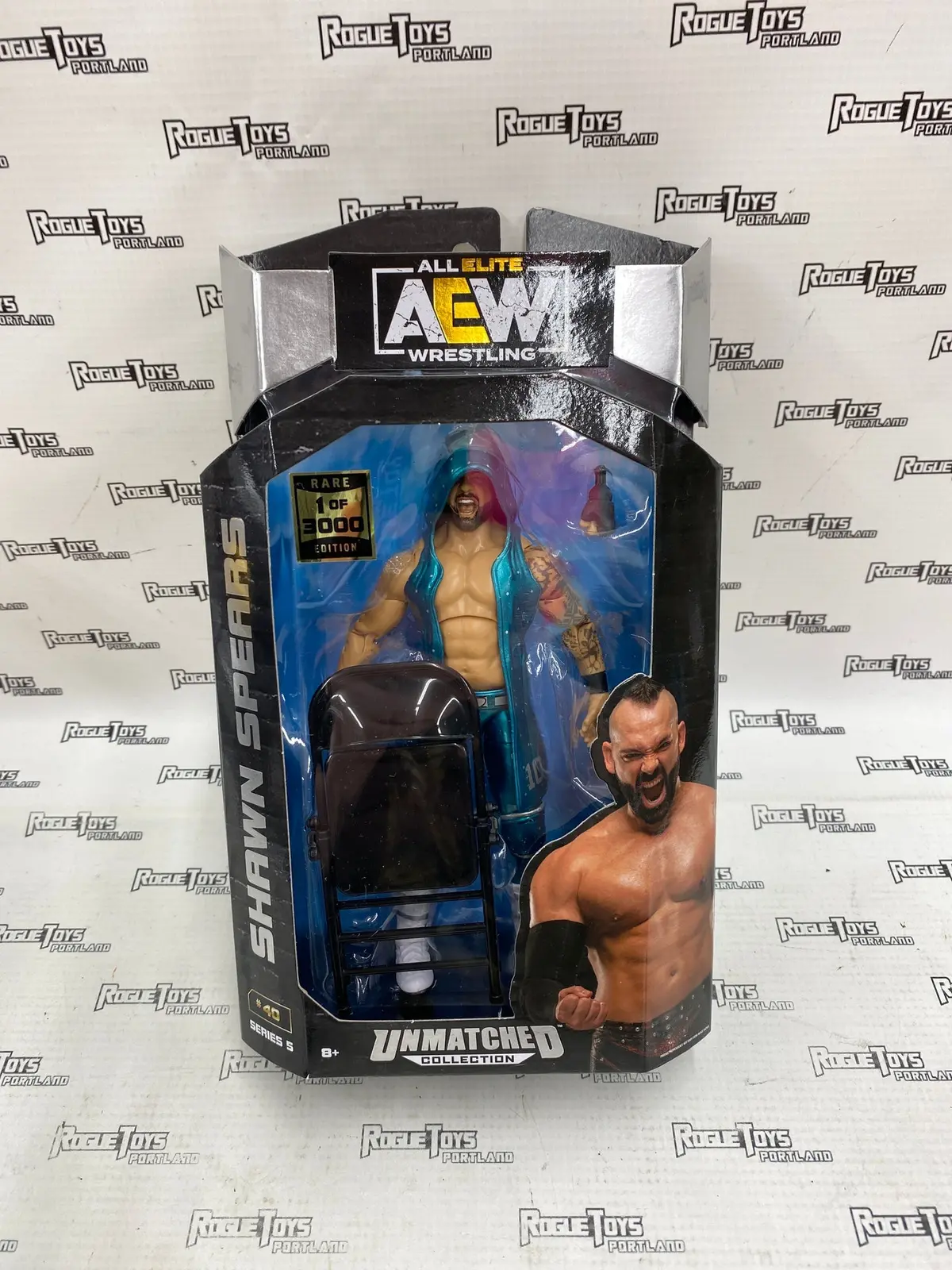 Aew Unmatched Series 5 Shawn Spears (Rare 1 Of 3000) 1