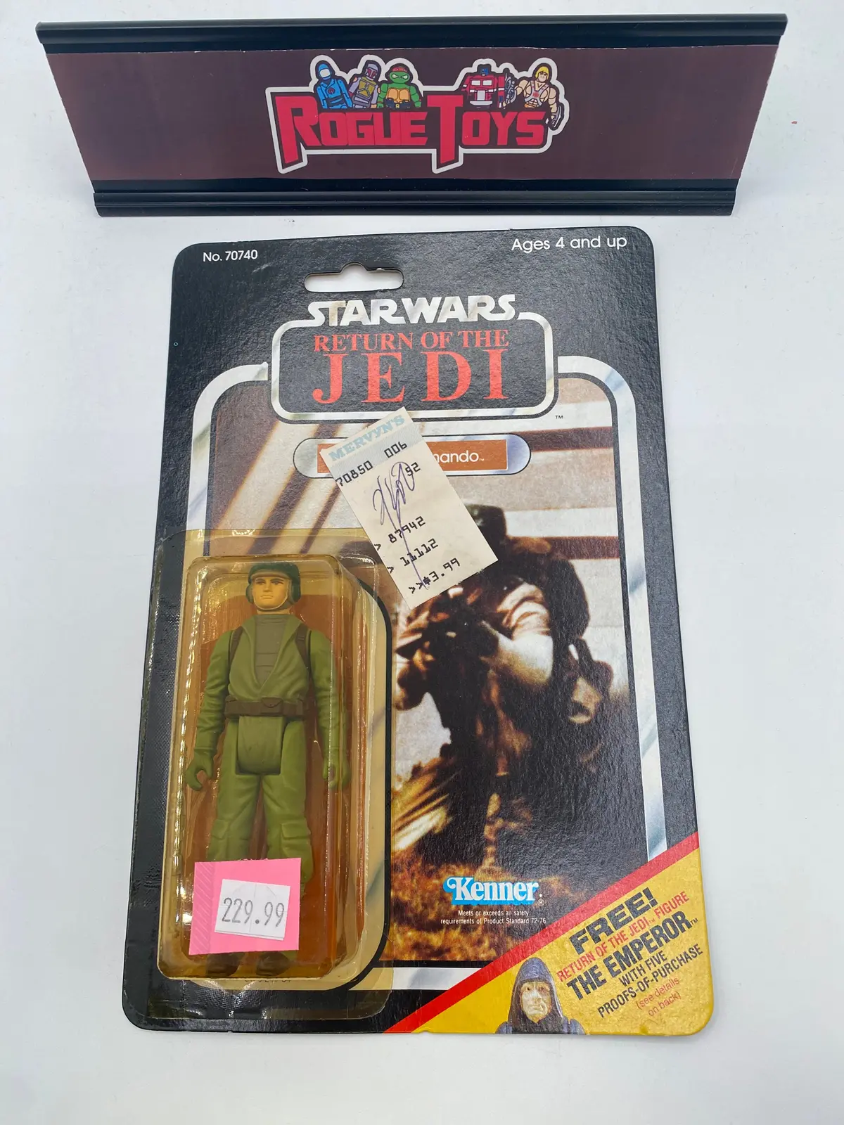 Kenner 1983 Star Wars: Return Of The Jedi Rebel Commando (2) 1