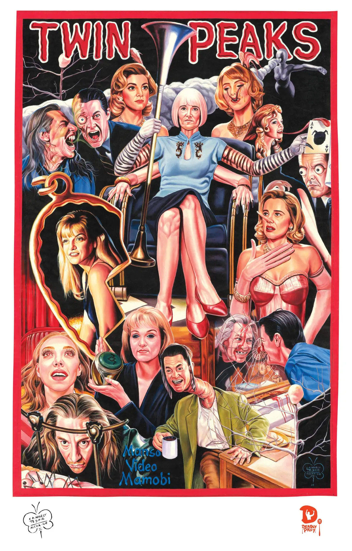 Twin Peaks: The Return (High Quality Print) - C.A. Wisely 1