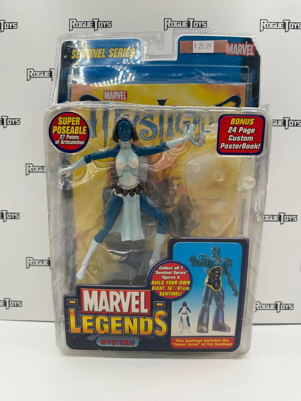 Toybiz Marvel Legends Sentinel Series Mystique 1