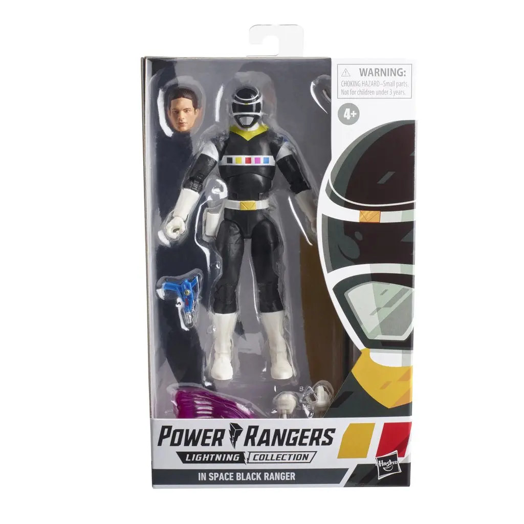 Power Rangers Lightning Collection - In Space Black Ranger Action Figure (E8963) Low Stock 1