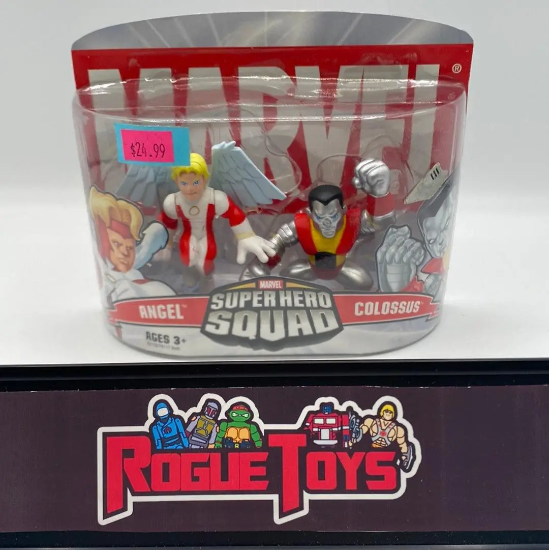 Hasbro Marvel Super Hero Squad Angel & Colossus 1