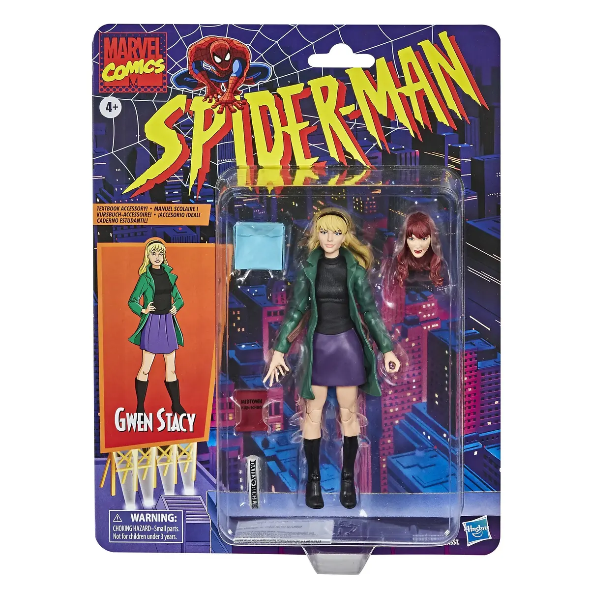 Marvel Legends - Retro Collection - Gwen Stacy (E9322) Action Figure Last One! 1