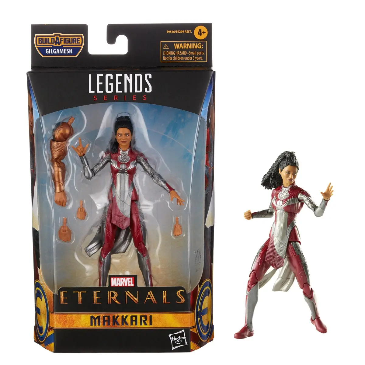 Marvel Legends - The Eternals (Gilgamesh Baf) - Makkari Action Figure (E9526) 1