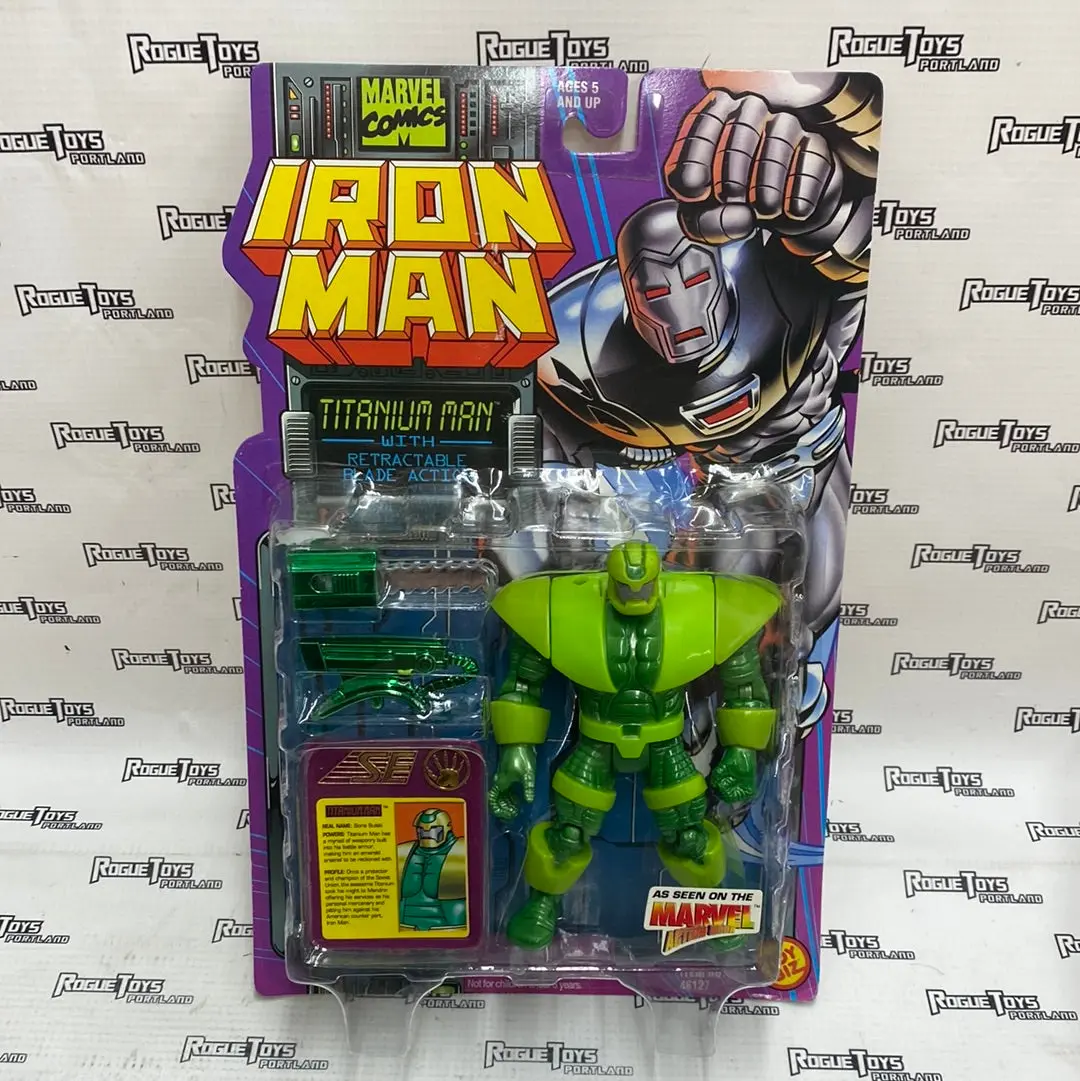 Vintage Toy Biz Iron Man Titanium Man With Retractible Blade Action 1