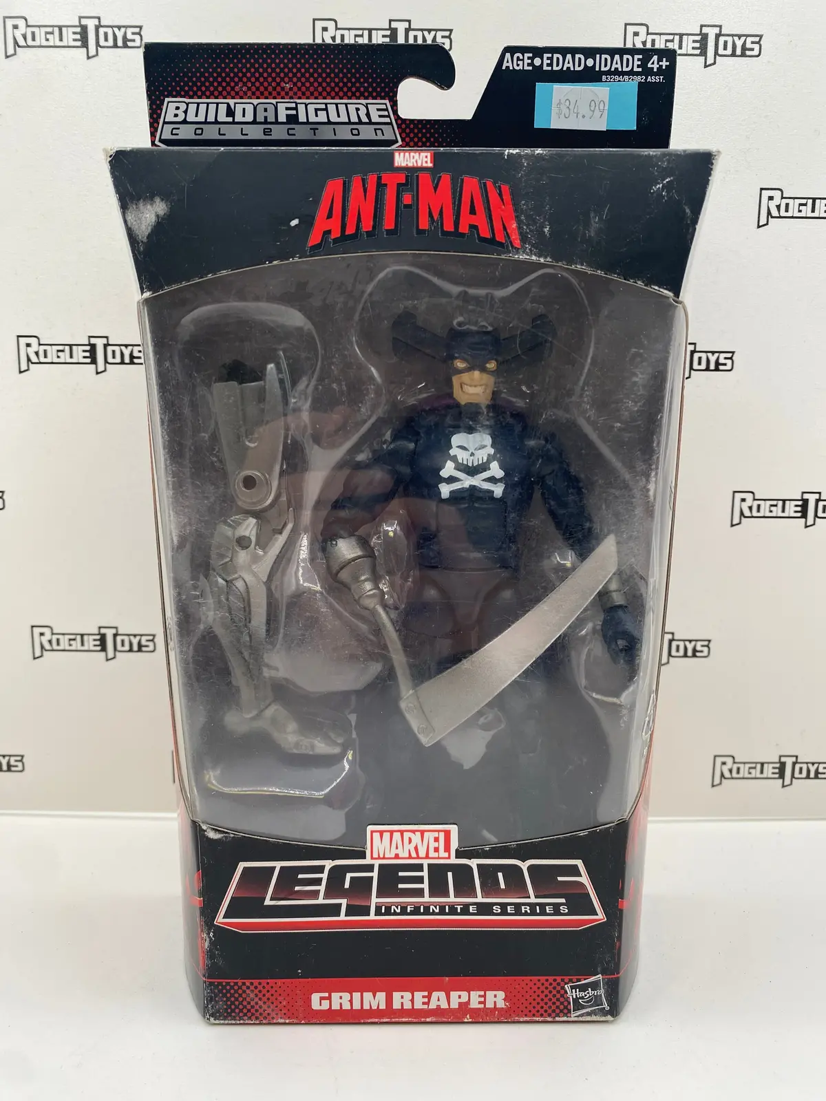 Hasbro Marvel Legends Infinite Ultron Series Ant-Man Grim Reaper 1