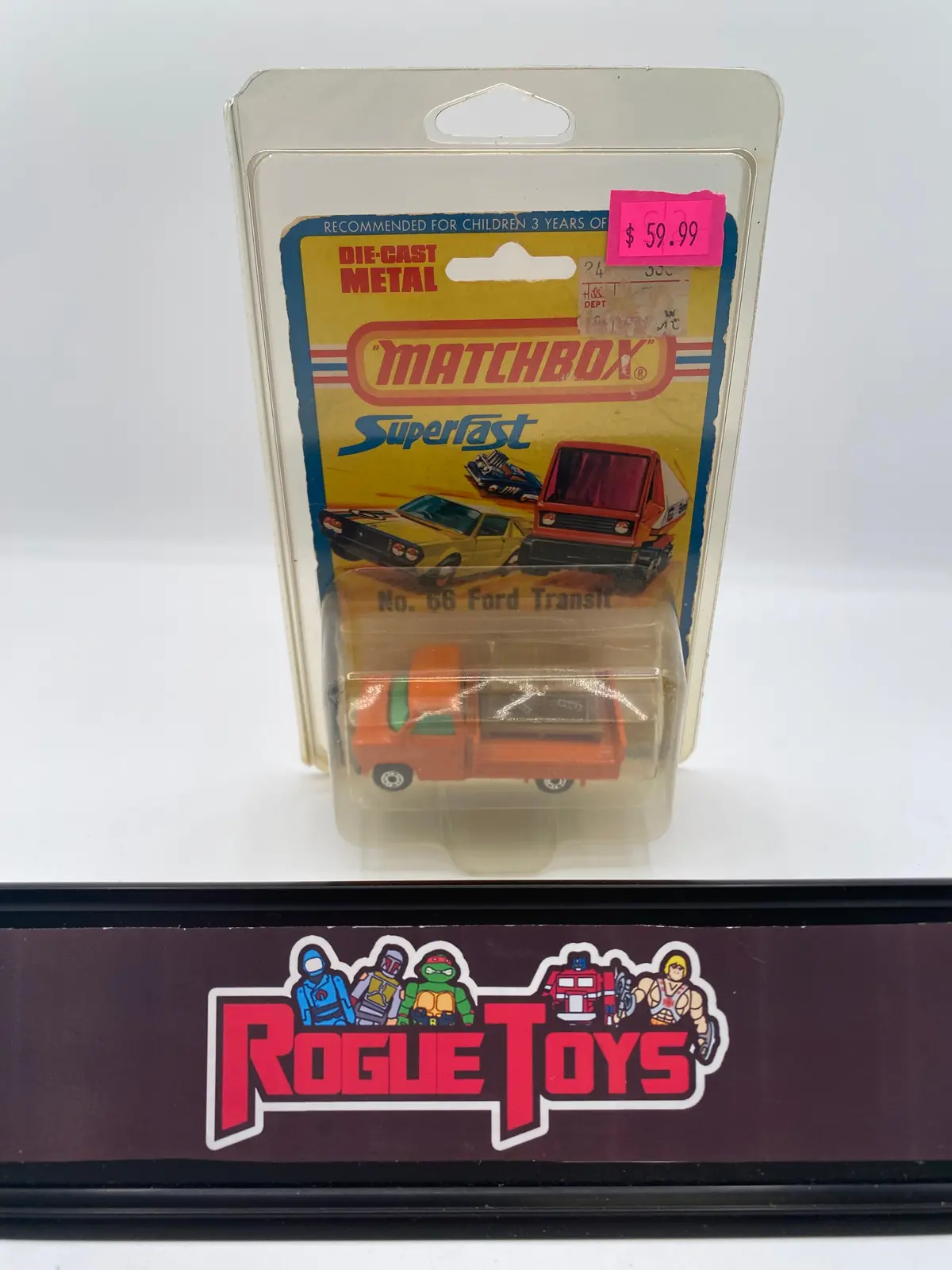 Matchbox 1976 Die-Cast Metal Superfast No. 66 Ford Transit 1