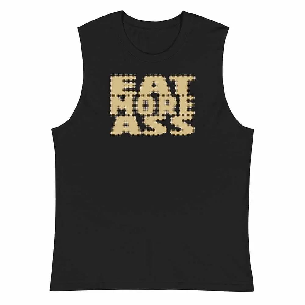 Eat More A## Sleeveless T-Shirt Collaboration With Forrest Lawson 1