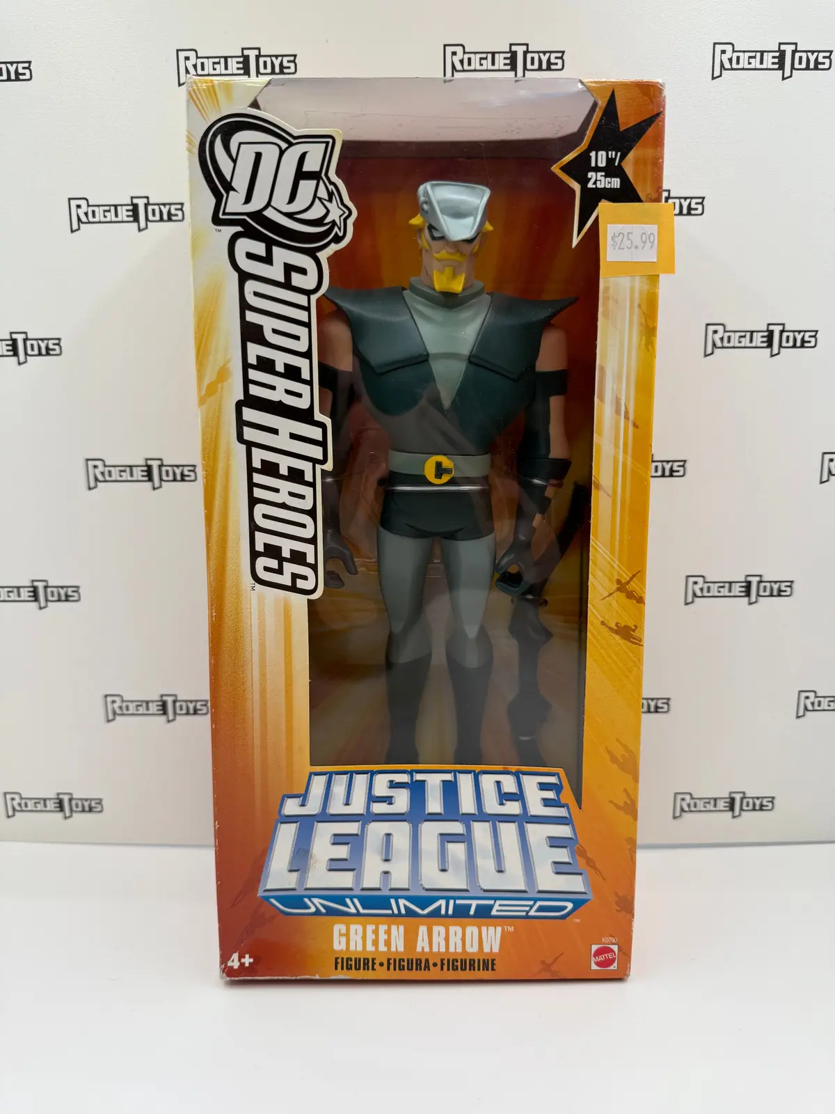 Mattel Dc Super Heroes Justice League Unlimited Green Arrow Figure 1
