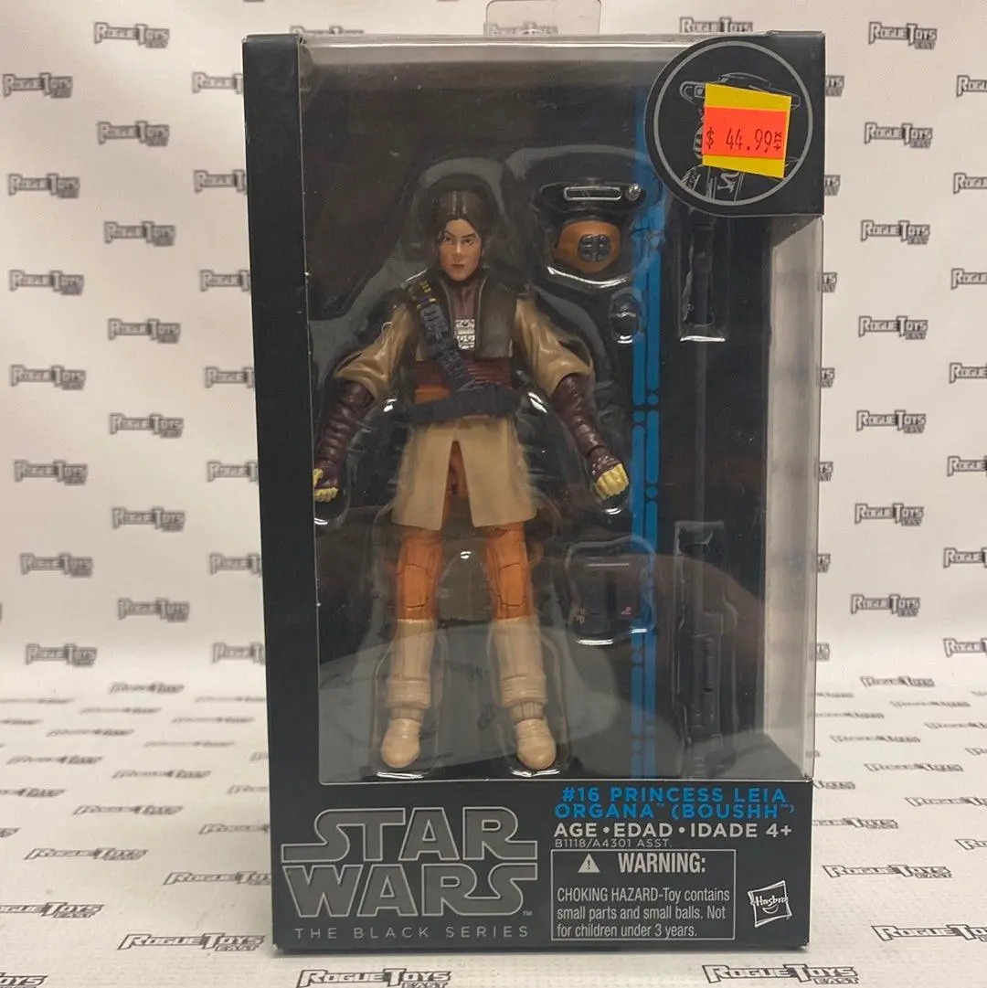 Hasbro Star Wars The Black Series Blue Line #16 Princess Leia Organa (Boushh) 1