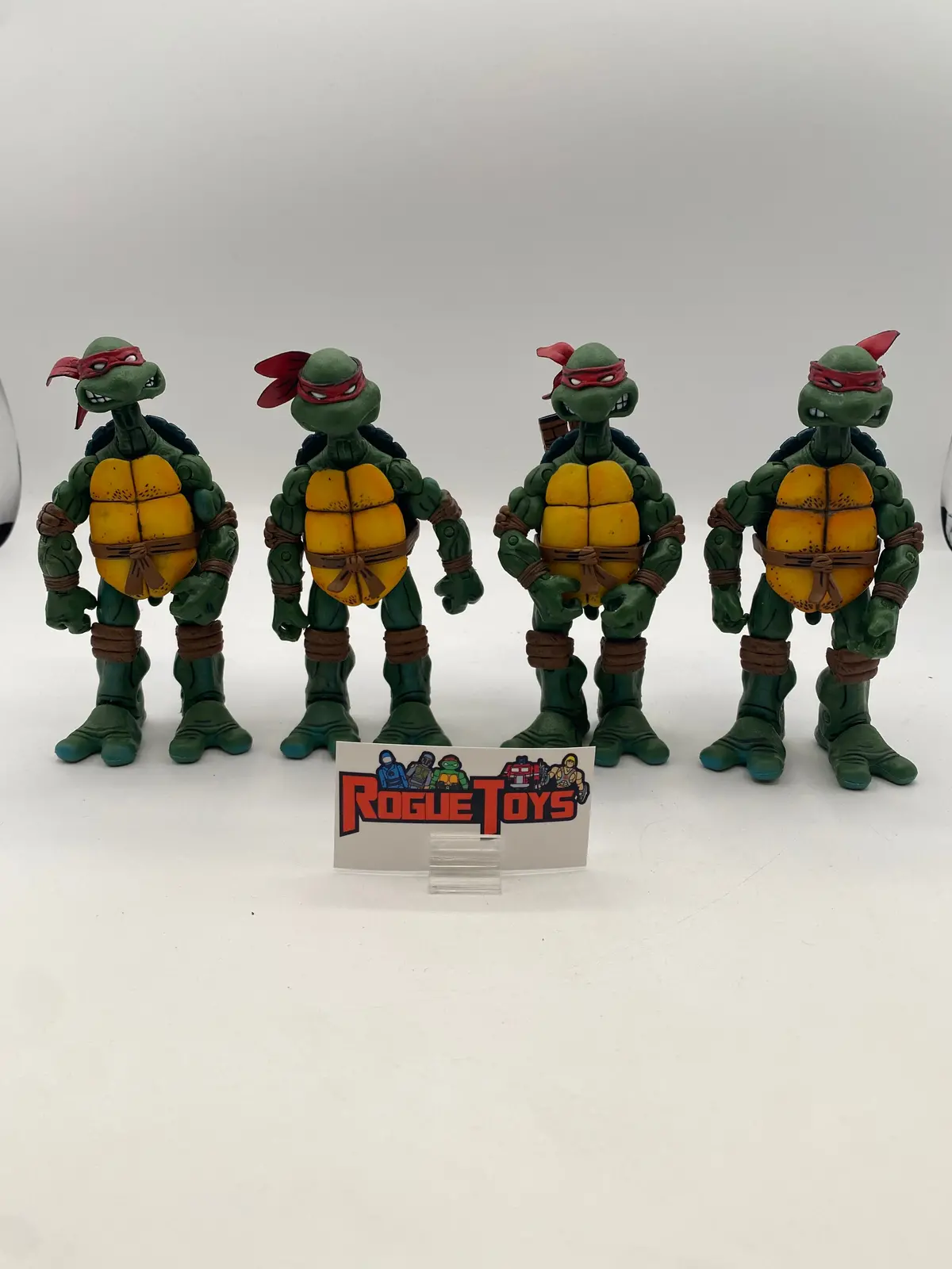 Neca Teenage Mutant Ninja Turtles Red Headband Set Of 4 (Bootlegs) 1