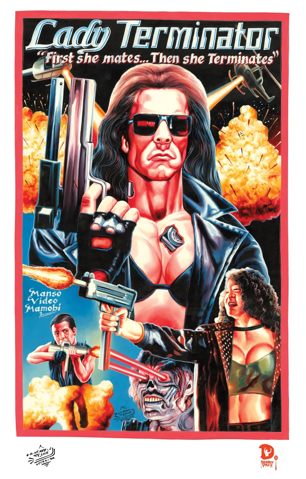 Lady Terminator (High Quality Print) - Heavy J 1