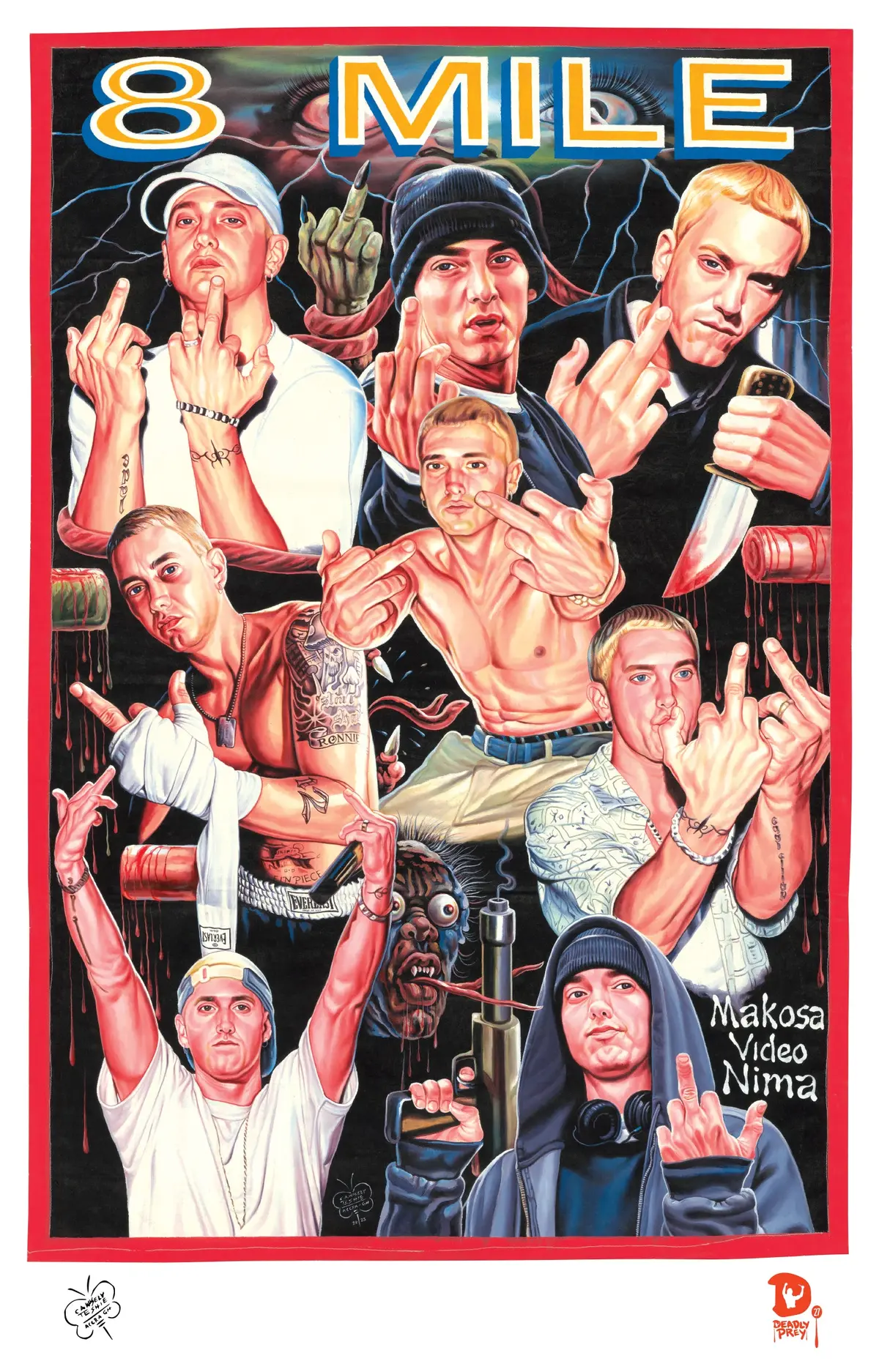 8 Mile (High Quality Print) - C.A. Wisely 1