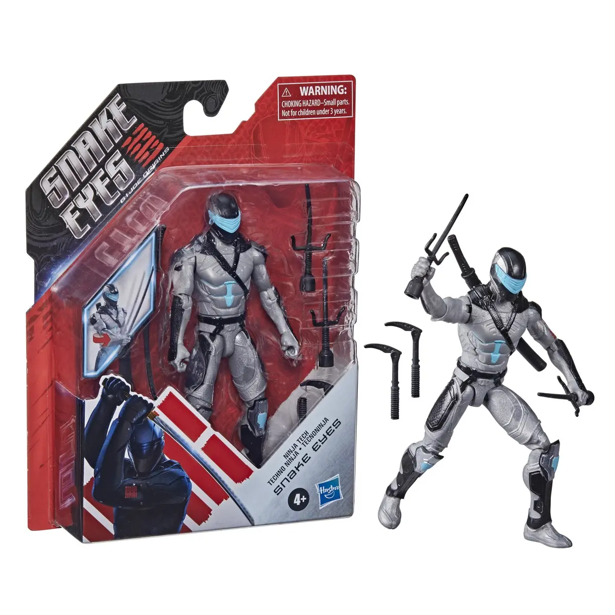 Snake Eyes: G.I. Joe Origins - Ninja Tech Snakes Eyes Action Figure (F0141) Low Stock 1