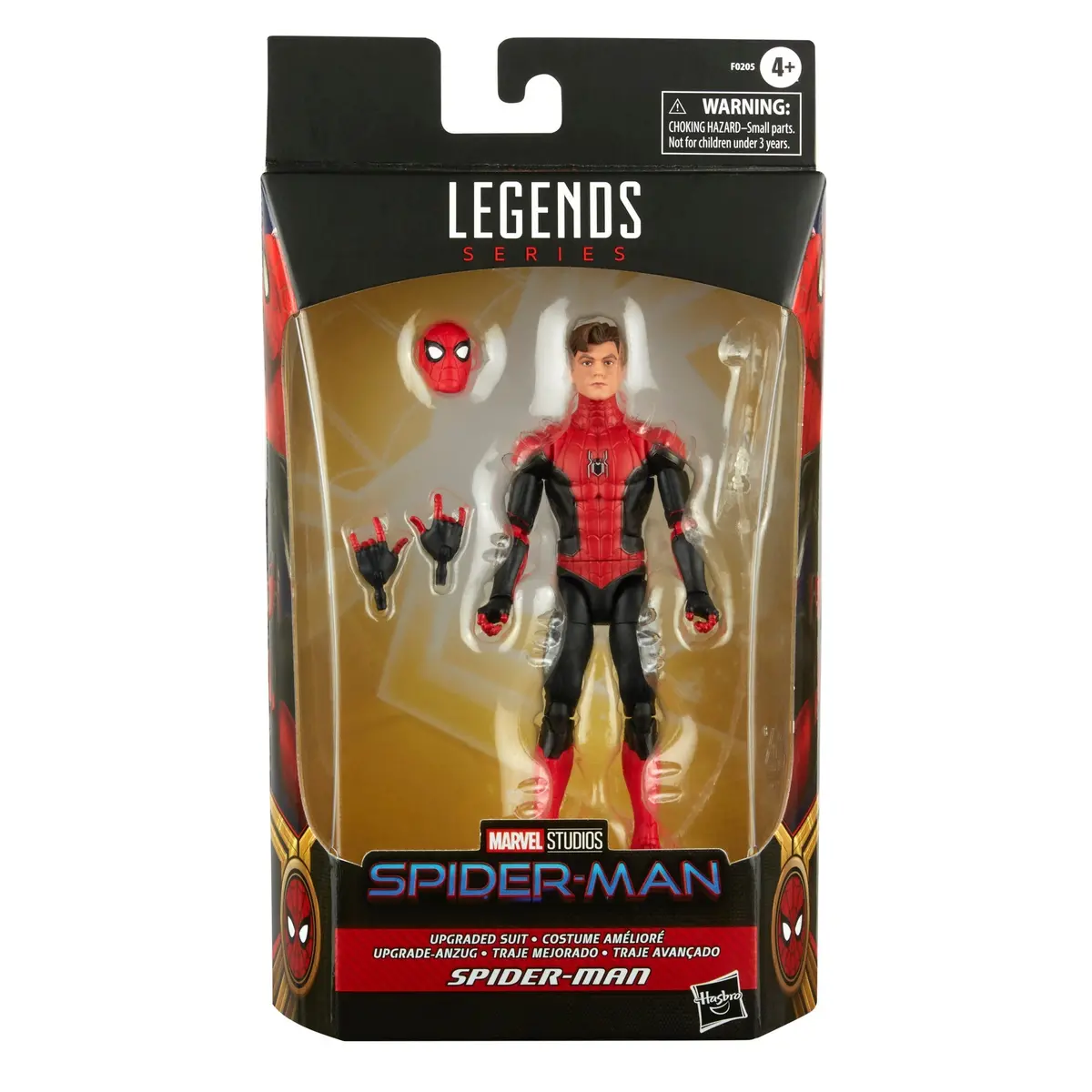 Marvel Legends Series - Spider-Man: No Way Home - Upgraded Suit Spider-Man Exclusive Action Figure (F0205) Low Stock 1