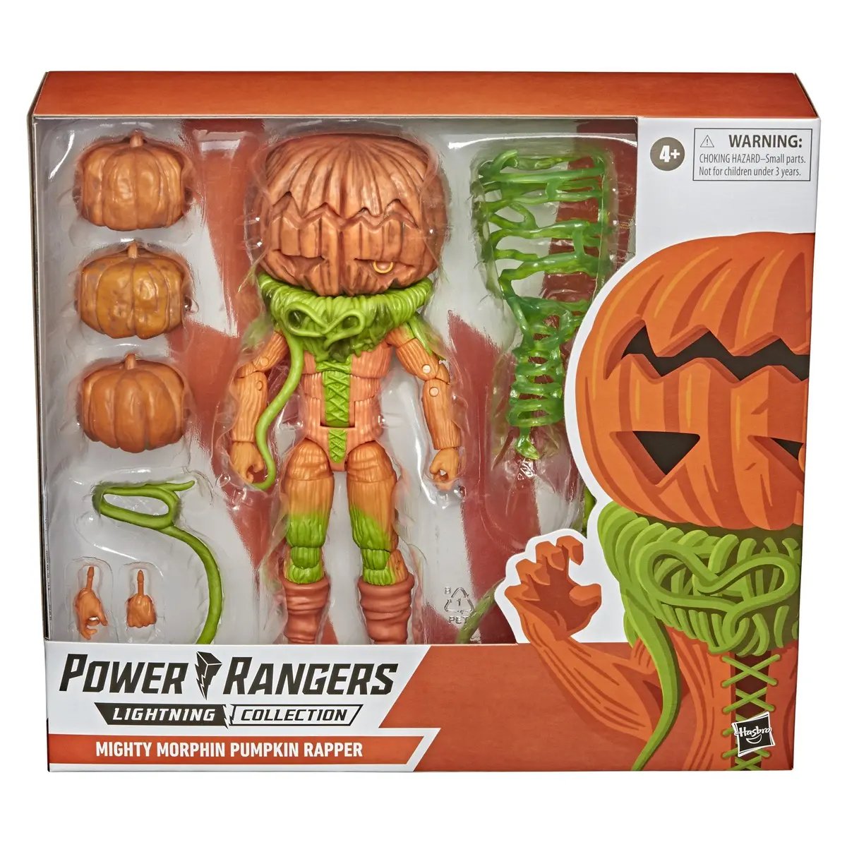 Power Rangers Lightning Collection - Mighty Morphin Pumpkin Rapper Action Figure (F0543) Low Stock 1