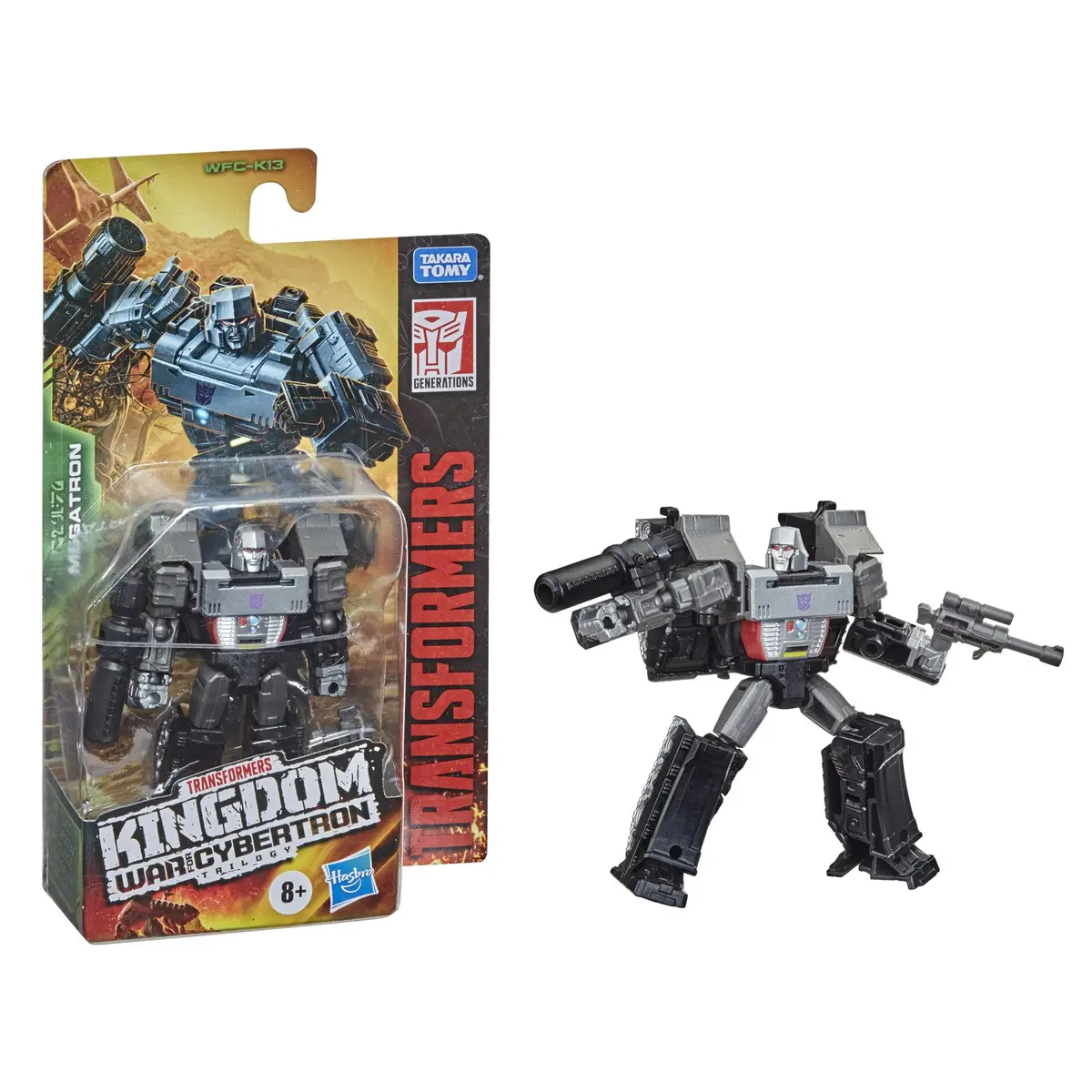 Transformers - War For Cybertron: Kingdom Wfc-K13 Core Megatron Action Figure (F0666) Low Stock 1