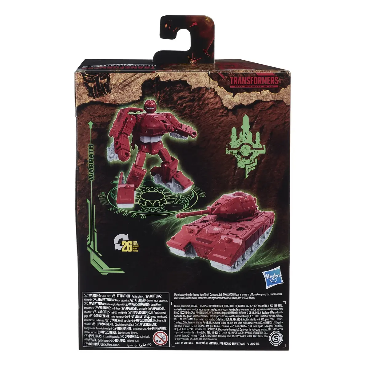 Transformers - War For Cybertron: Kingdom - Wfc-K6 - Deluxe Class - Warpath Action Figure (F0671) Low Stock 2