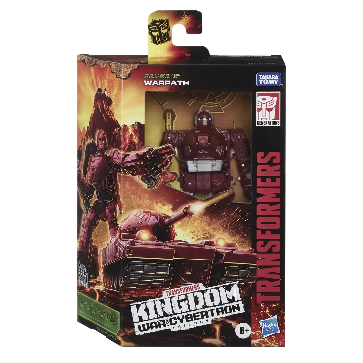 Transformers - War For Cybertron: Kingdom - Wfc-K6 - Deluxe Class - Warpath Action Figure (F0671) Low Stock 1
