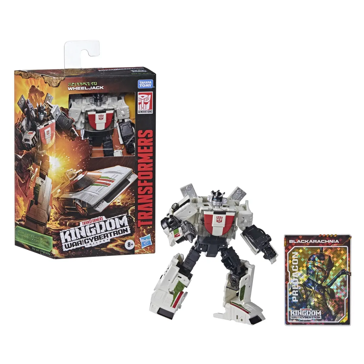 Transformers - War For Cybertron: Kingdom Wfc-K24 Deluxe Wheeljack Action Figure (F0678) Low Stock 1